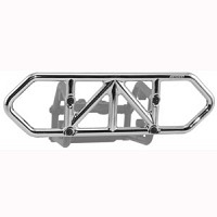 RPM Rear Bumper For Traxxas Slash 4X4 - Chrome (RPM80123)