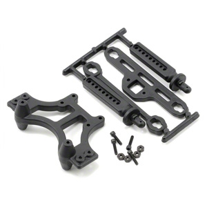 RPM T/E-Maxx Shock Tower / Mounts - Black (RPM80162)
