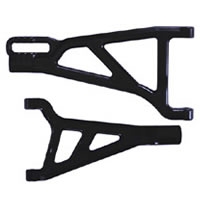 RPM Summit/Revo Front Right Upper/Lower A-Arms Black (RPM80212)
