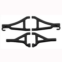 RPM Traxxas 1/16th E-Revo Front A-Arms Black (RPM80692)