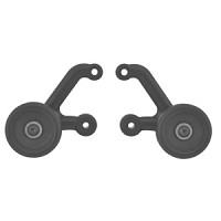 RPM Low Visibilty Wheelie Bars Traxxas Slash 2wd/4Wd (RPM81312)