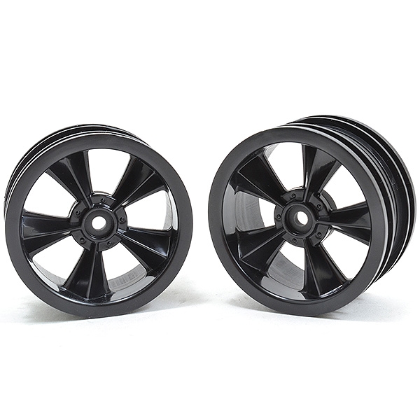 RPM &amp;Quot;N2O&amp;Quot; Gloss Black Resto Mod Sedan Wheels (RPM81552)