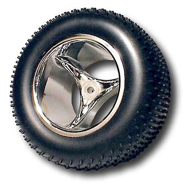 RPM Talonz Chrome 3-Spoke Rear Wheels (2) (RPM8168)