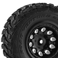 RPM Traxxas Slash 2wd Front Black Wheels (RPM82322)