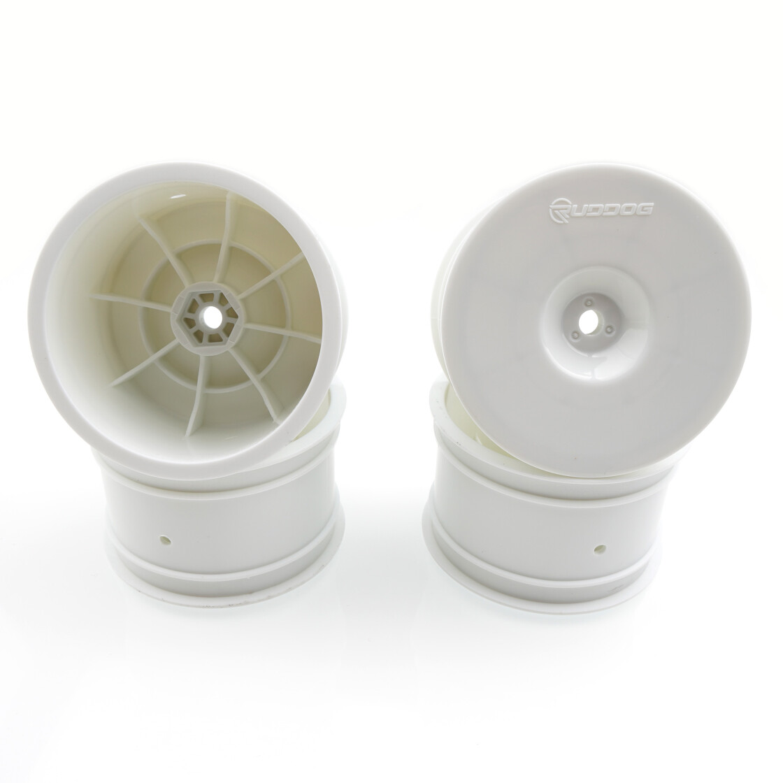 RUDDOG B7 | XB2 | B74 | XB4 | L1 | LD3 - 2wd/4wd Rear Wheels 2.2&quot; (White | 4pcs) (RP-0753)