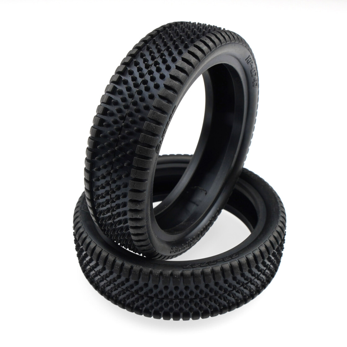 RUDDOG Front Ripper 2wd Front Tires (2pcs | Medium | Yellow) (RP-0747-M)