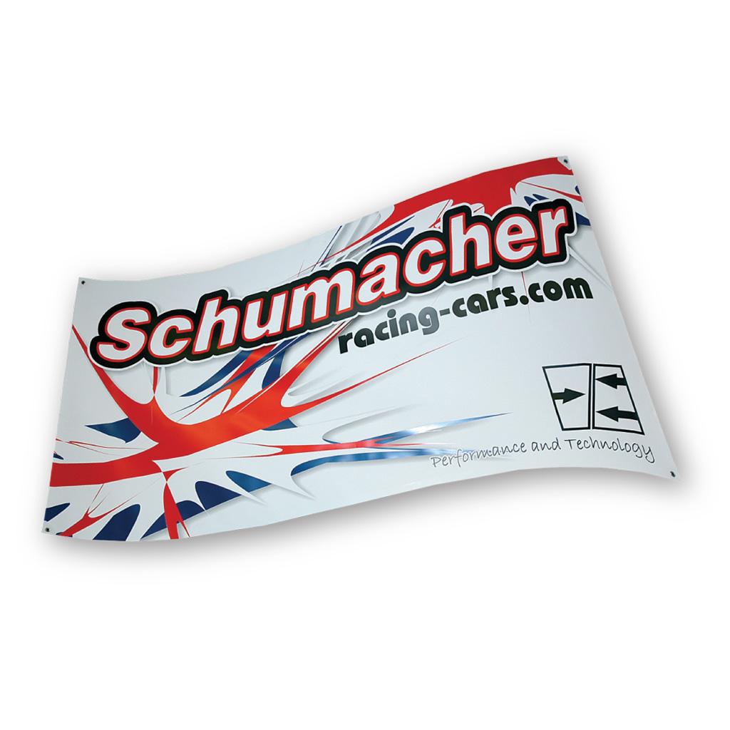 Schumacher BANNER 6x3ft (S500B)