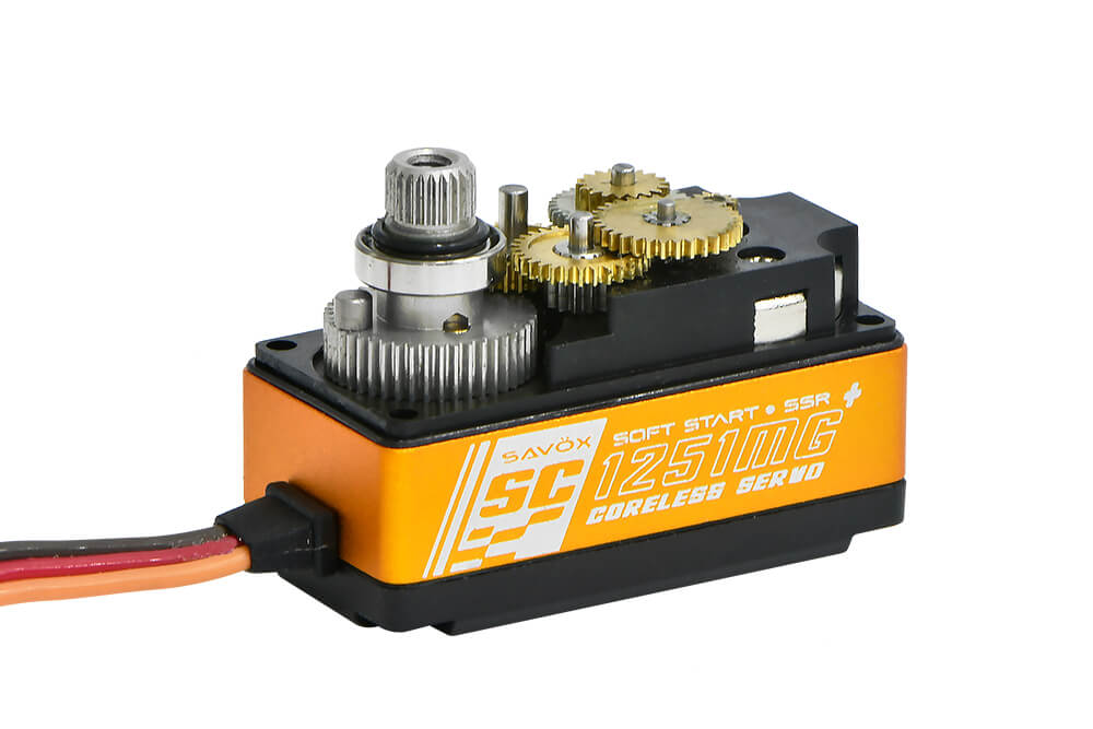 Savox Digital Low Profile Servo 9KG @6V 9V (SAV-SC1251MG+)
