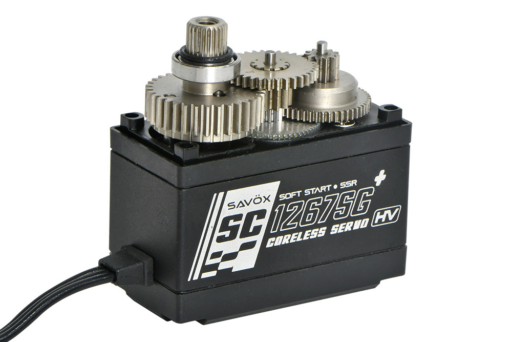 Savox HV Black Edition STD Digital Servo 21kg@7.4v Plus (SAV-SC1267SGB+)