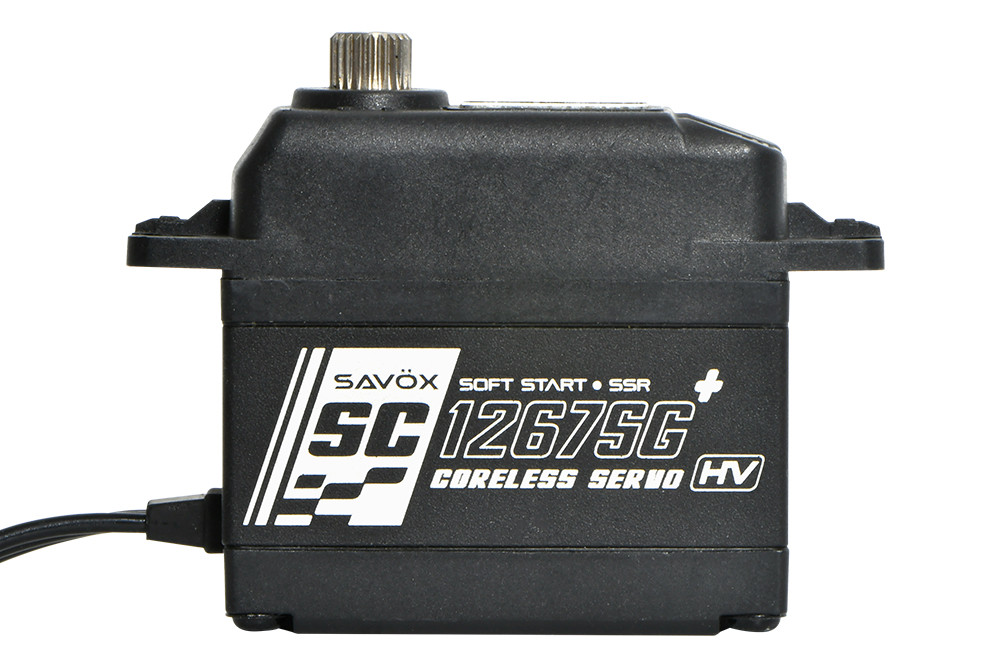 Savox HV Black Edition STD Digital Servo 21kg@7.4v Plus (SAV-SC1267SGB+)