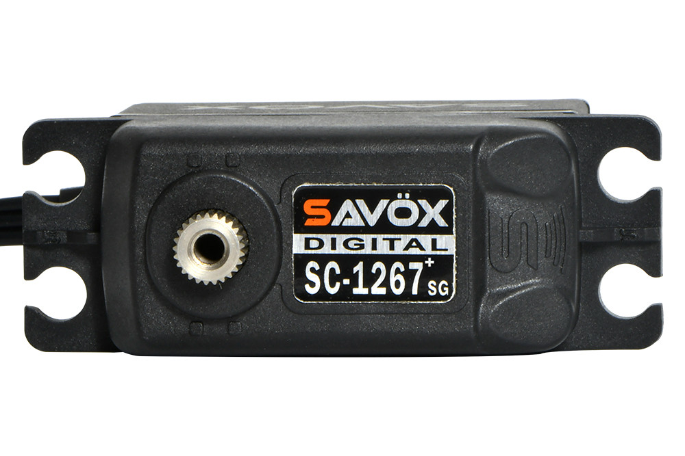 Savox HV Black Edition STD Digital Servo 21kg@7.4v Plus (SAV-SC1267SGB+)