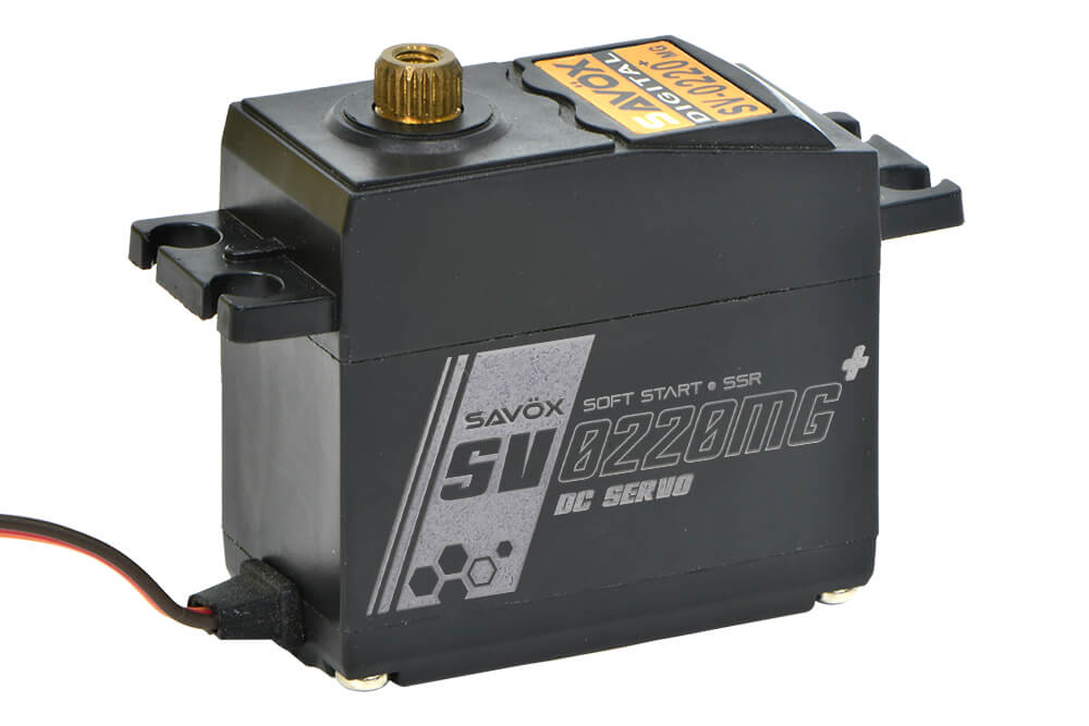 Savox HV Digital Servo 8KG/013S @ 7.4V Plus (SAV-SV0220MG+)