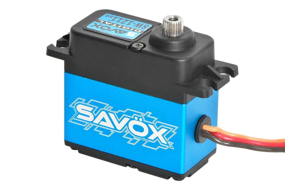Savox Waterproof Digital Servo, 15kg/0.10S@6V 25kg/0.08s@7.4V (SAV-SW1211SG+)