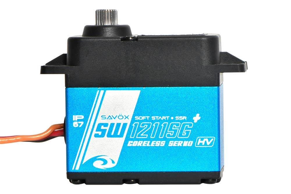 Savox Waterproof Digital Servo, 15kg/0.10S@6V 25kg/0.08s@7.4V (SAV-SW1211SG+)