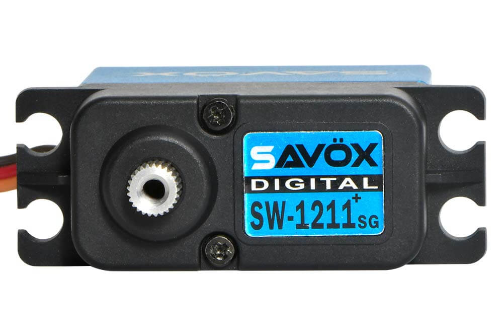 Savox Waterproof Digital Servo, 15kg/0.10S@6V 25kg/0.08s@7.4V (SAV-SW1211SG+)