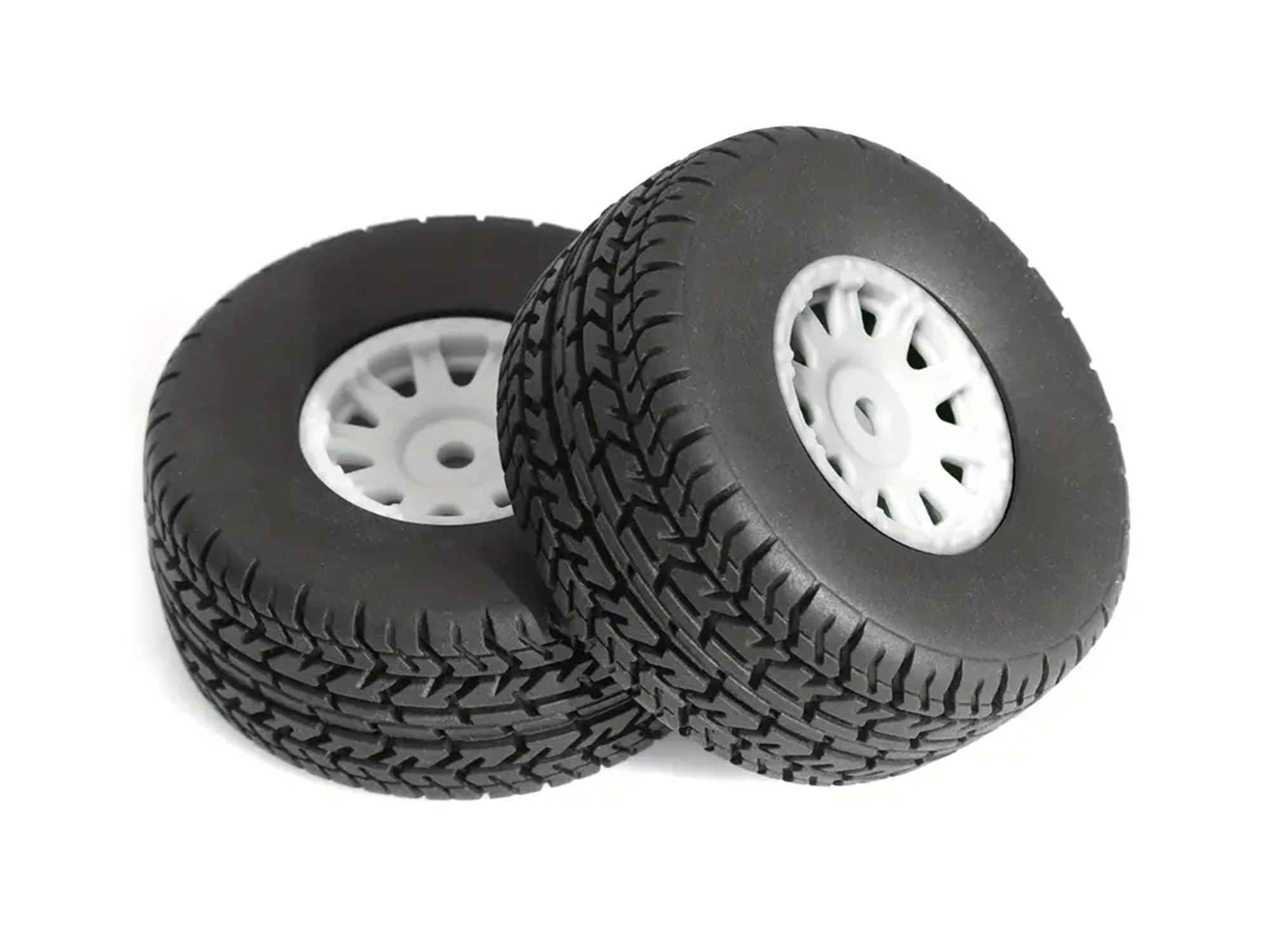SC Models Arrma Mojave Grom On Road Wheel & Set (4) - White (SCDTAR11840B)
