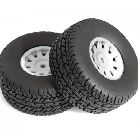 SC Models Arrma Mojave Grom On Road Wheel &amp; Set (4) - White (SCDTAR11840B)