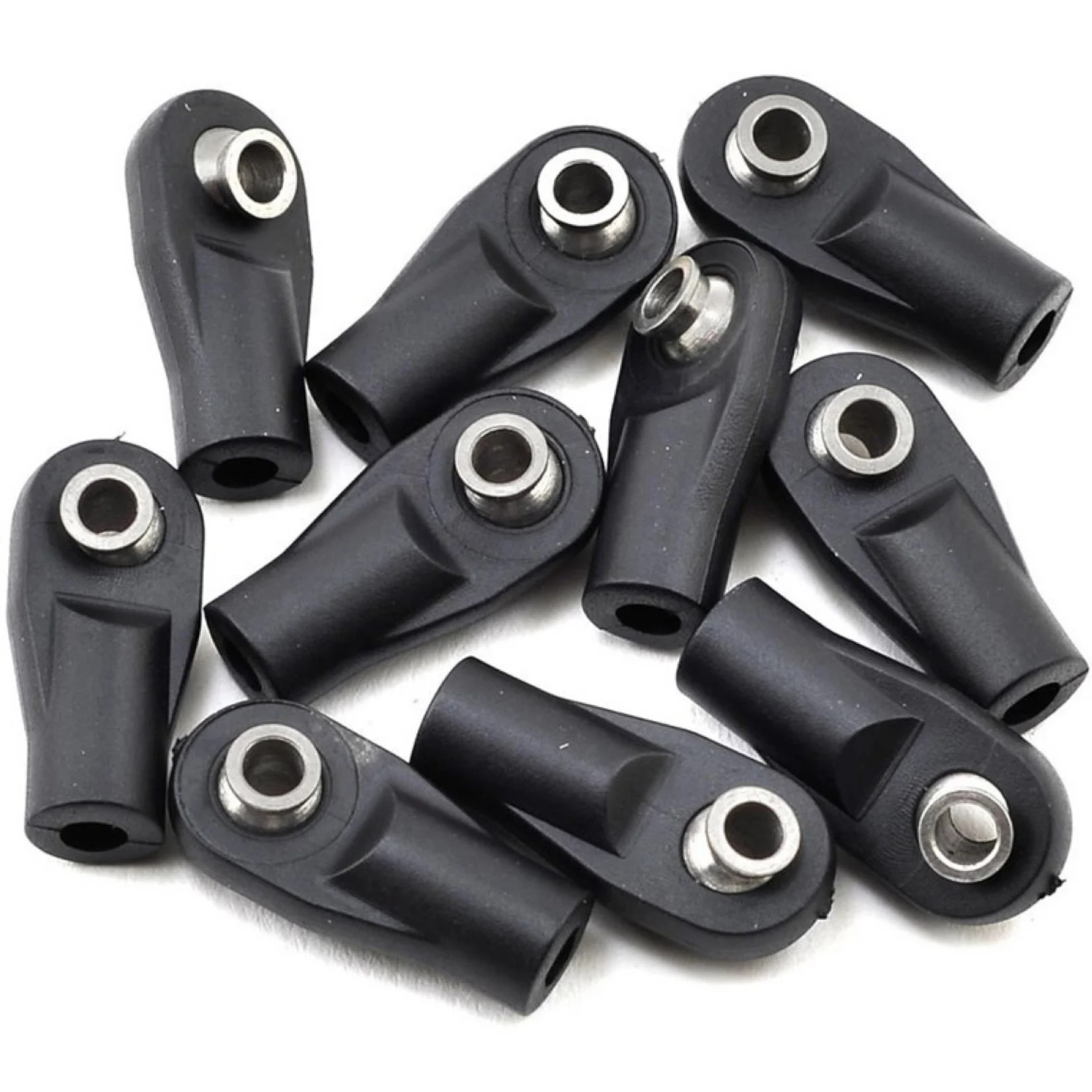 SC Models M3 Plastic Rose Joints (10) Black W/Ball (SCVGLFTRX091002B)