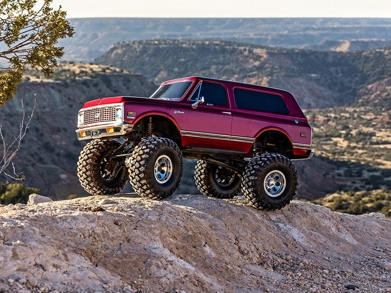 Traxxas TRX-4 1972 Chevrolet K5 Blazer High Trail Edition - Blue (TRX92086-4-BLUE)