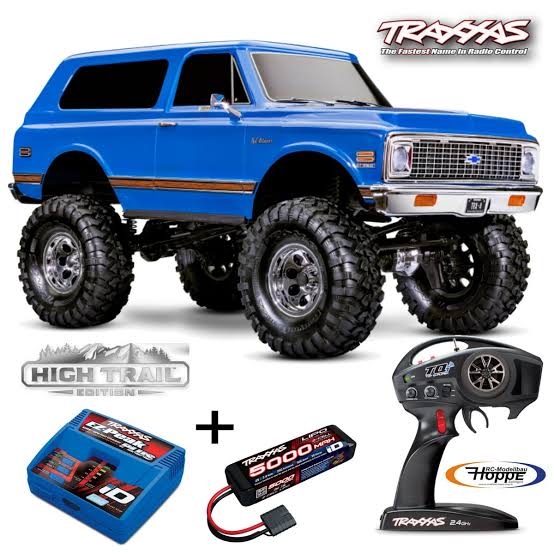 Traxxas TRX-4 1972 Chevrolet K5 Blazer High Trail Edition - Blue (TRX92086-4-BLUE)