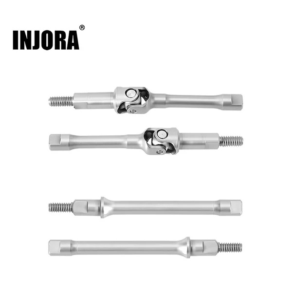INJORA Stainless Steel Axle Shafts for 1/30 SCX30 (SCX30-13FR)