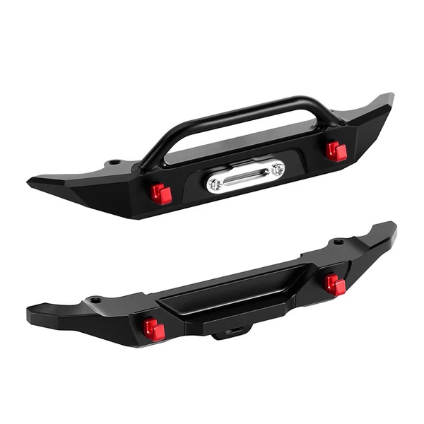 INJORA Aluminum Front Rear Bumper for 1/30 SCX30 Bronco (SCX30-15FR)