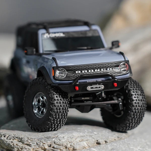 INJORA Aluminum Front Rear Bumper for 1/30 SCX30 Bronco (SCX30-15FR)