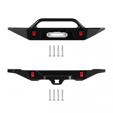 INJORA Aluminum Front Rear Bumper for 1/30 SCX30 Bronco (SCX30-15FR)