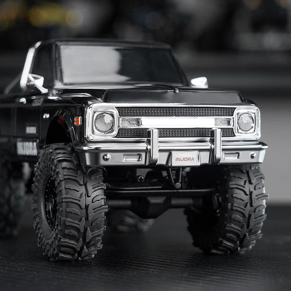 INJORA Aluminum Front Rear Bumper for 1/30 SCX30 Chevrolet K10 (SCX30-21FR)