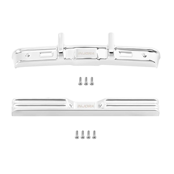 INJORA Aluminum Front Rear Bumper for 1/30 SCX30 Chevrolet K10 (SCX30-21FR)