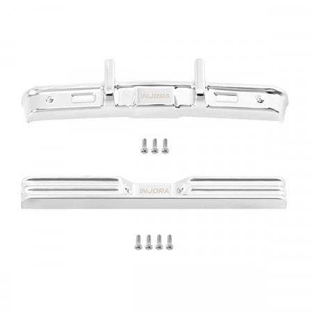 INJORA Aluminum Front Rear Bumper for 1/30 SCX30 Chevrolet K10 (SCX30-21FR)