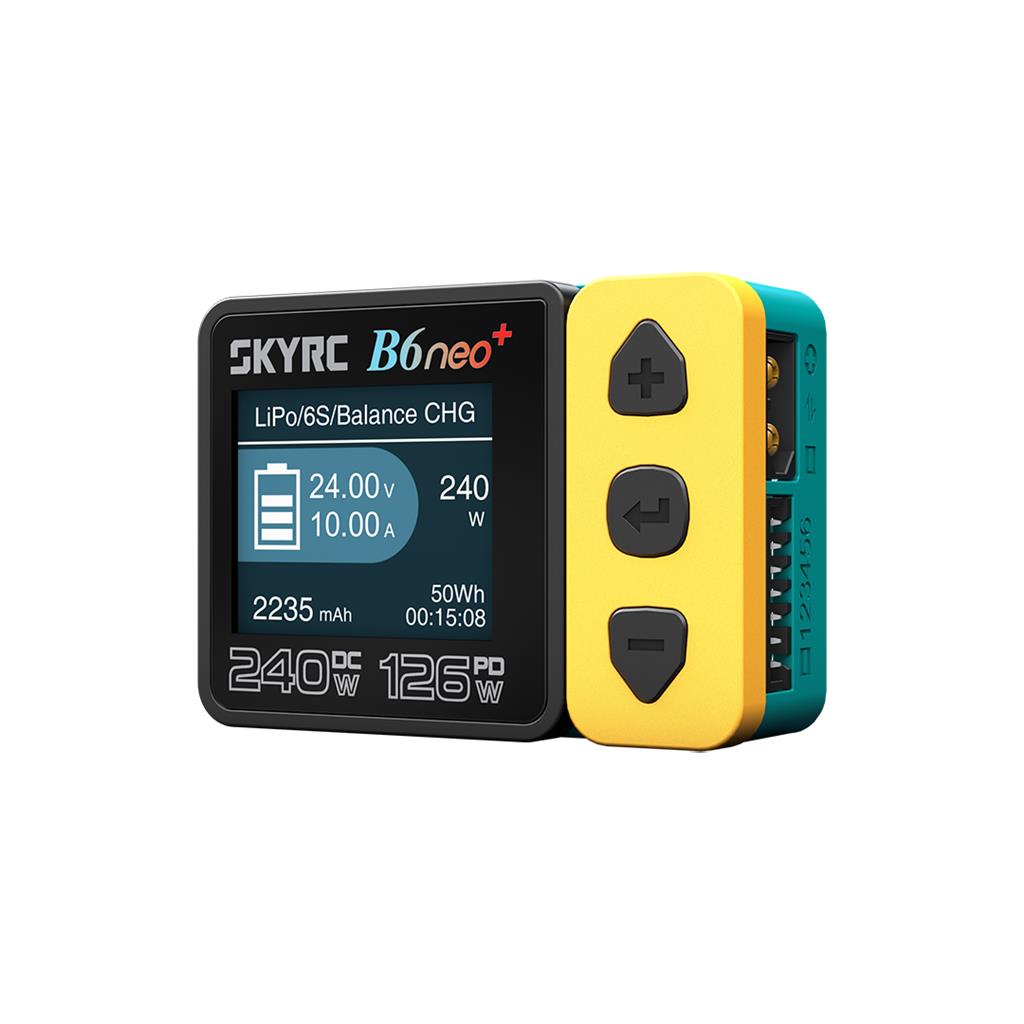 SKY RC B6neo+ DC Smart Charger - Yellow (SK-100211-03)