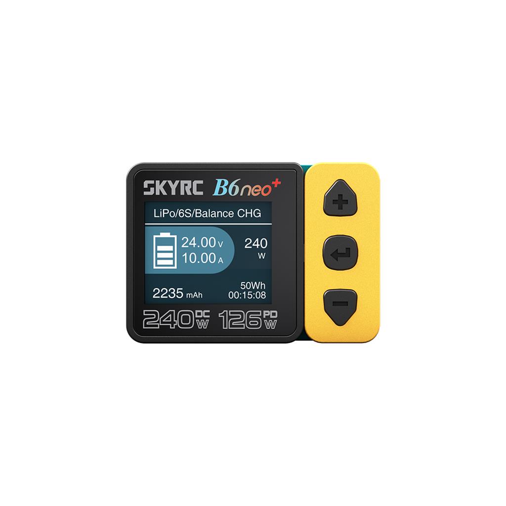 SKY RC B6neo+ DC Smart Charger - Yellow (SK-100211-03)