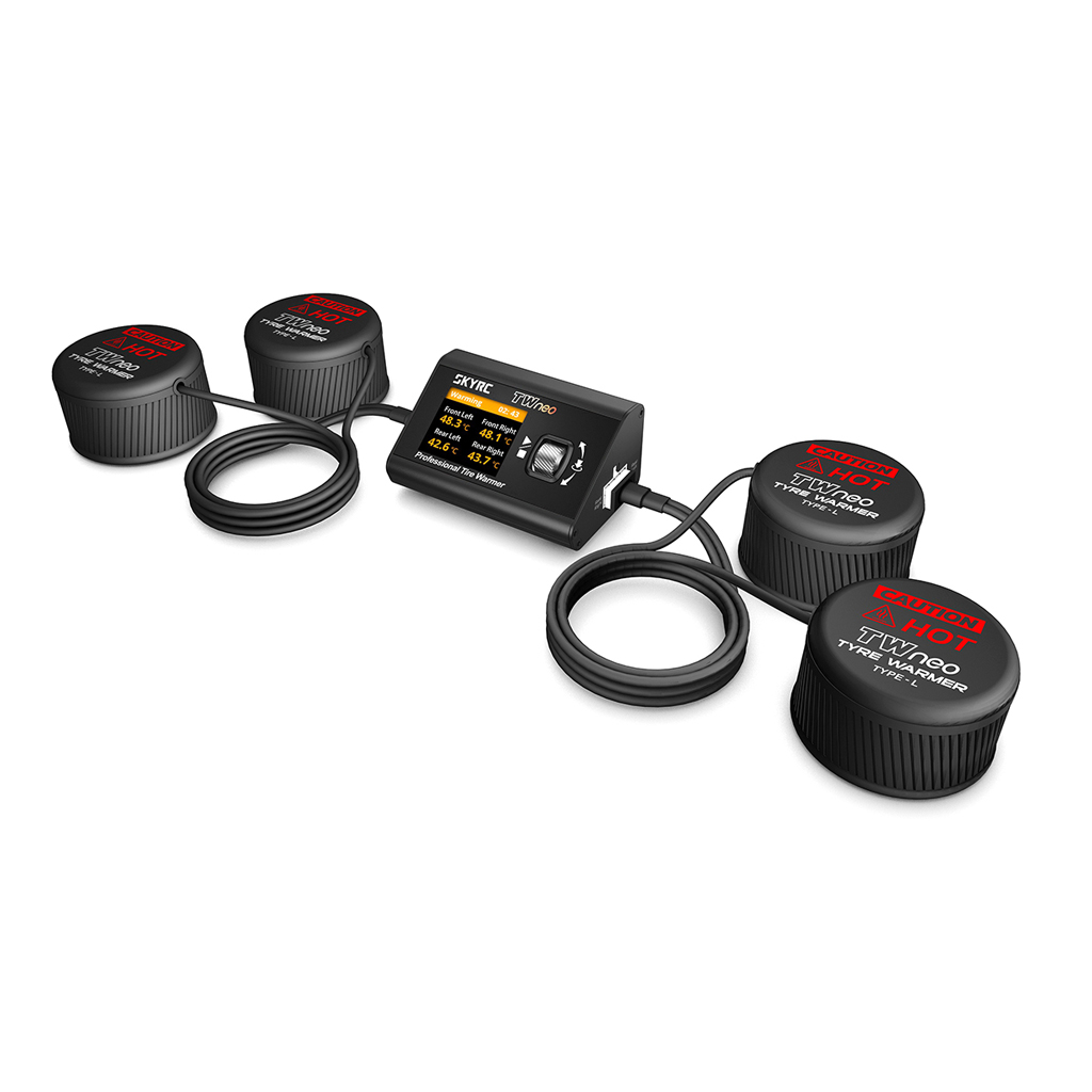 SKY RC neo Tyre Warmer w/ 1/10th Cups ( SK-600157-01)