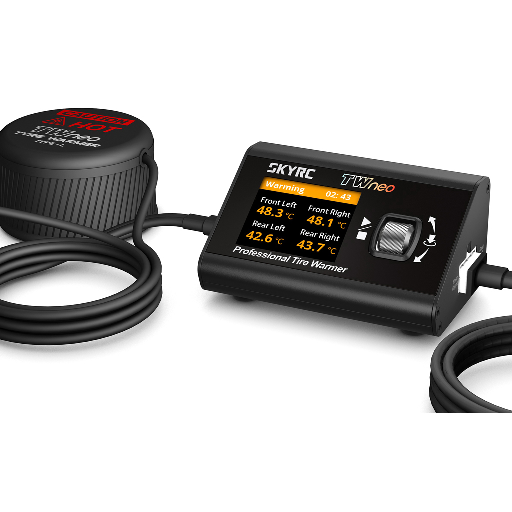 SKY RC neo Tyre Warmer w/ 1/10th Cups ( SK-600157-01)