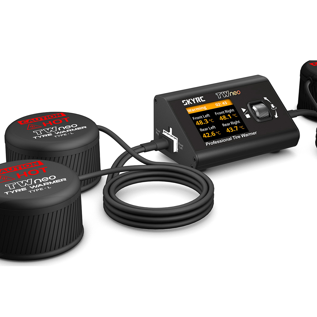 SKY RC neo Tyre Warmer w/ 1/10th Cups ( SK-600157-01)
