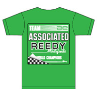 Team Associated/Reedy &#039;80&#039;S T-Shirt - Green Large (SP005GL)