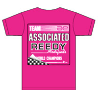 Team Associated/Reedy &#039;80&#039;S T-Shirt - Pink Large (SP005PL)