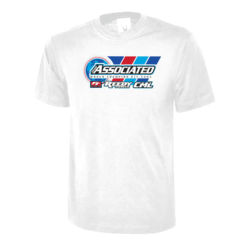 Team Associated / Reedy / FT / CML Team T-Shirt - White Medium (SP006WM)