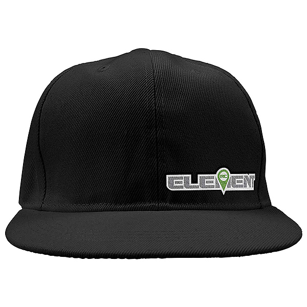Element RC Hat/Cap Flat Bill Black (SP261)