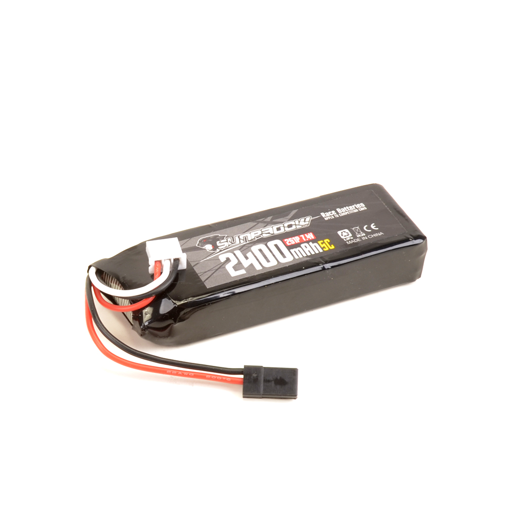 Sunpadow LiPo 2400-2S1P-7.4V-5C RX (SUHE0002)