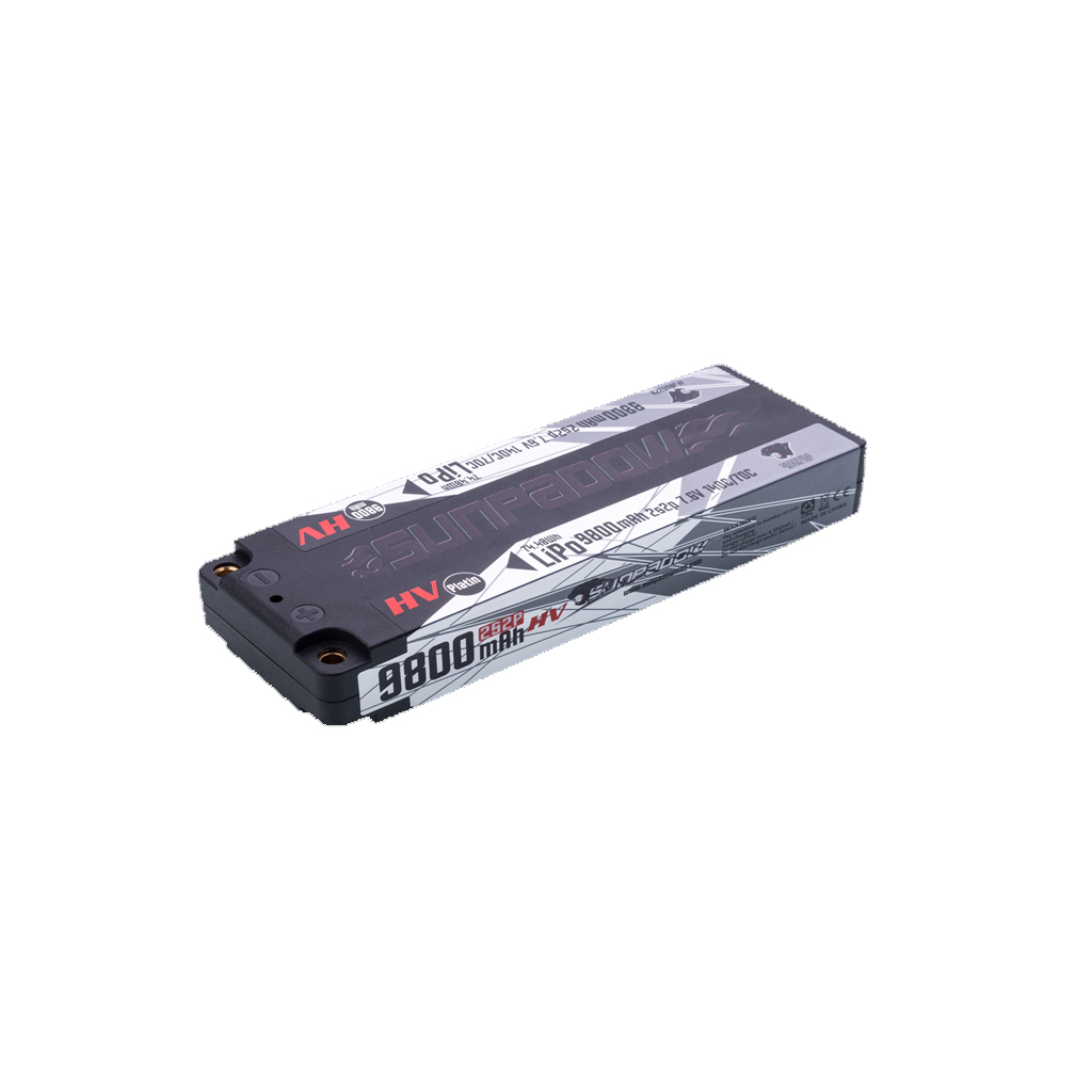 Sunpadow Lipo 9800 2S2P 7.6V 140C Stick Platin (SUJA0022H)
