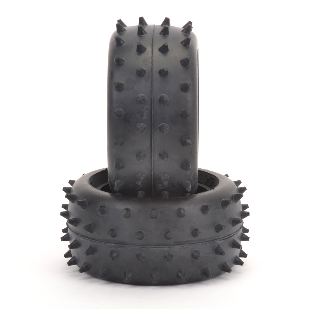 Schumacher Full Spike  2&quot; - Rear Tyres - Yellow CAT (pr) (T650)