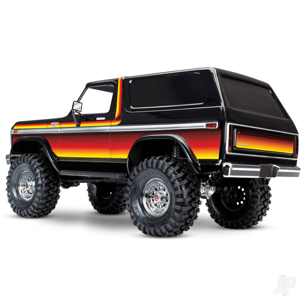 Traxxas TRX-4 Ford Bronco 1:10 4X4 Electric Trail Truck, Sunset (Clipless Body) (TRX82246-4-SUN)