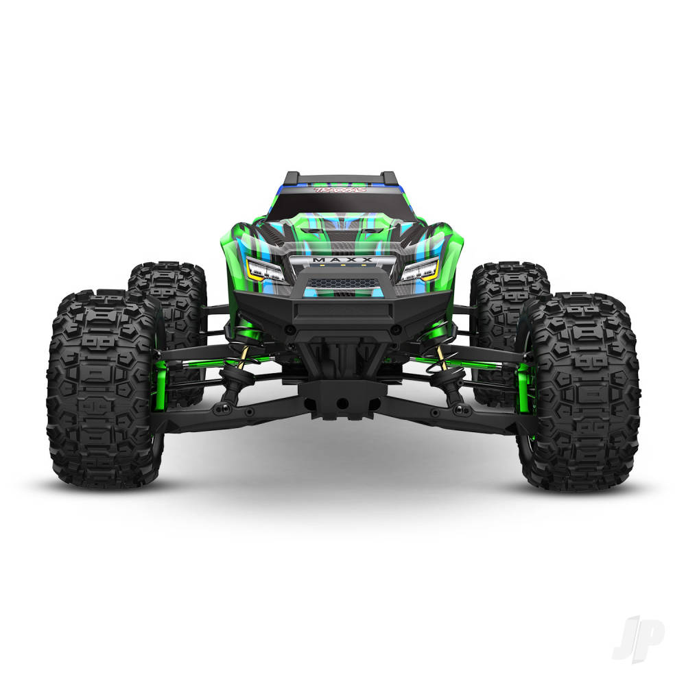 Traxxas Maxx Ultimate 1:10 4S 4WD Electric Monster Truck, Green - Clipless Body (TRX89087-4-GRN)