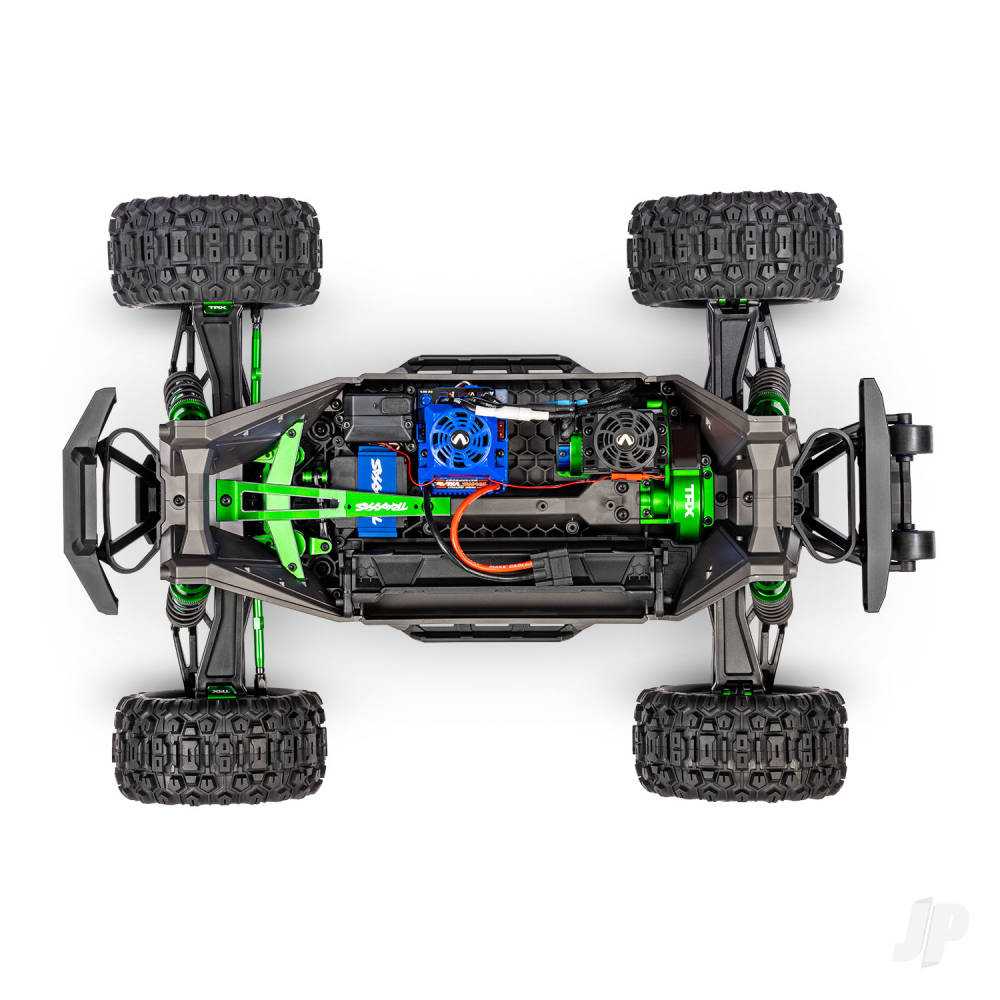 Traxxas Maxx Ultimate 1:10 4S 4WD Electric Monster Truck, Green - Clipless Body (TRX89087-4-GRN)