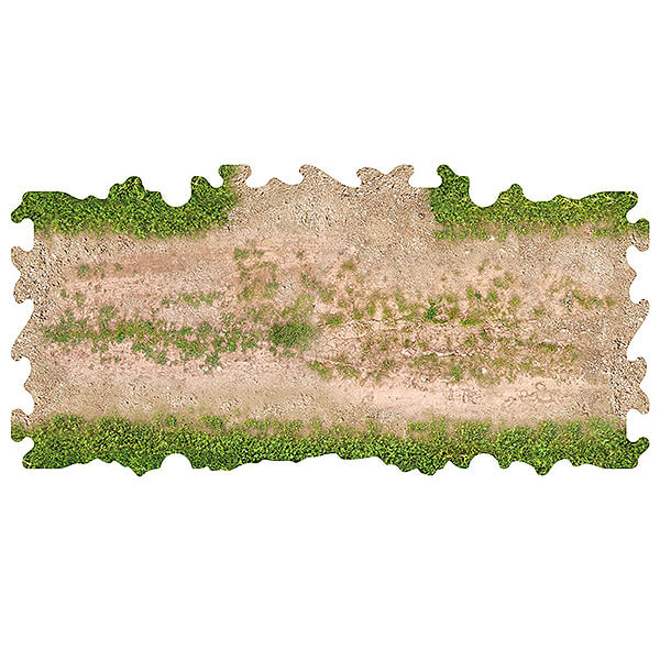Crawler Park 2 X T-Junction With Grass For 1/24 Rc Crawler Park Circuit (TWDTRK006)
