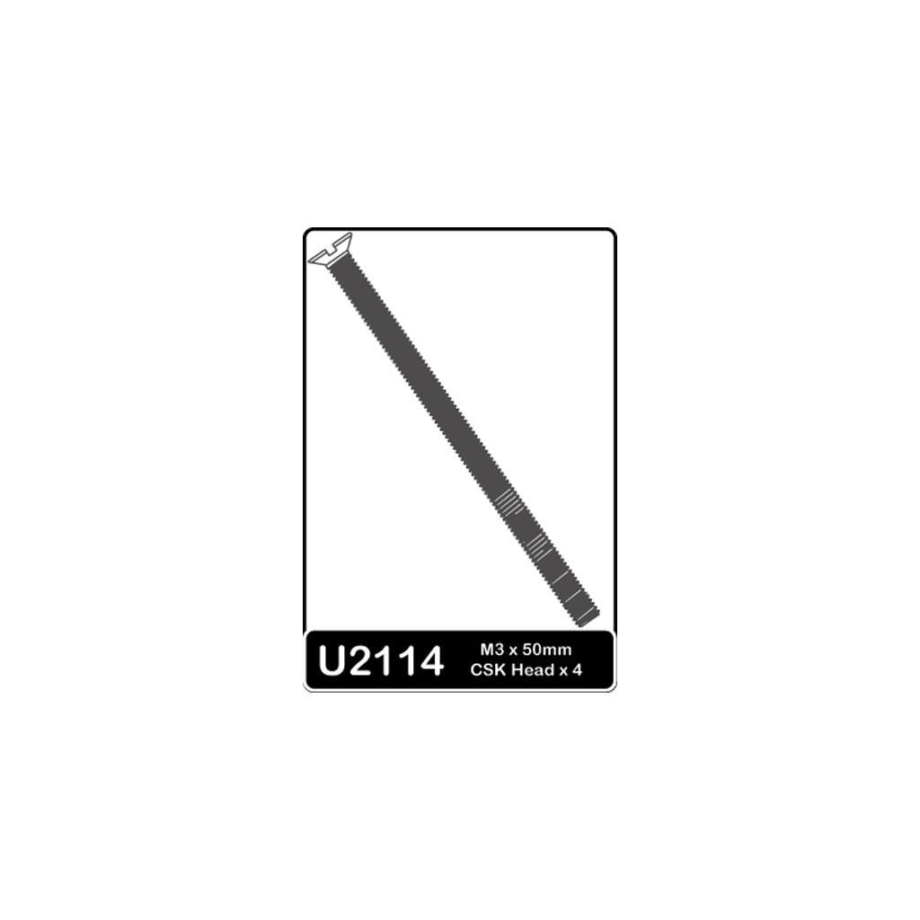 Schumacher SPEED PACK - M3x50 Csk Screws (U2114)