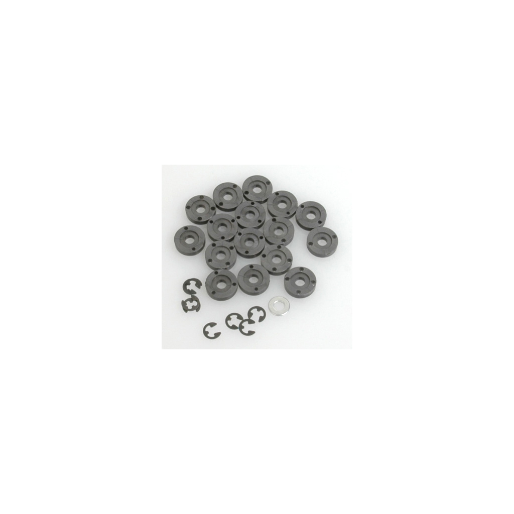 Schumacher One Piece Shock Pistons - 4 sets of 4 (U2143)