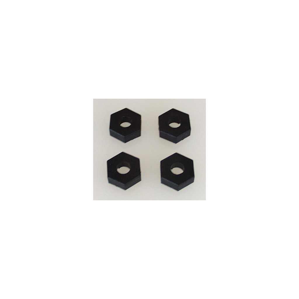 Schumacher Wheel Hex ; pin axle - SST  (pk 4) (U2152)